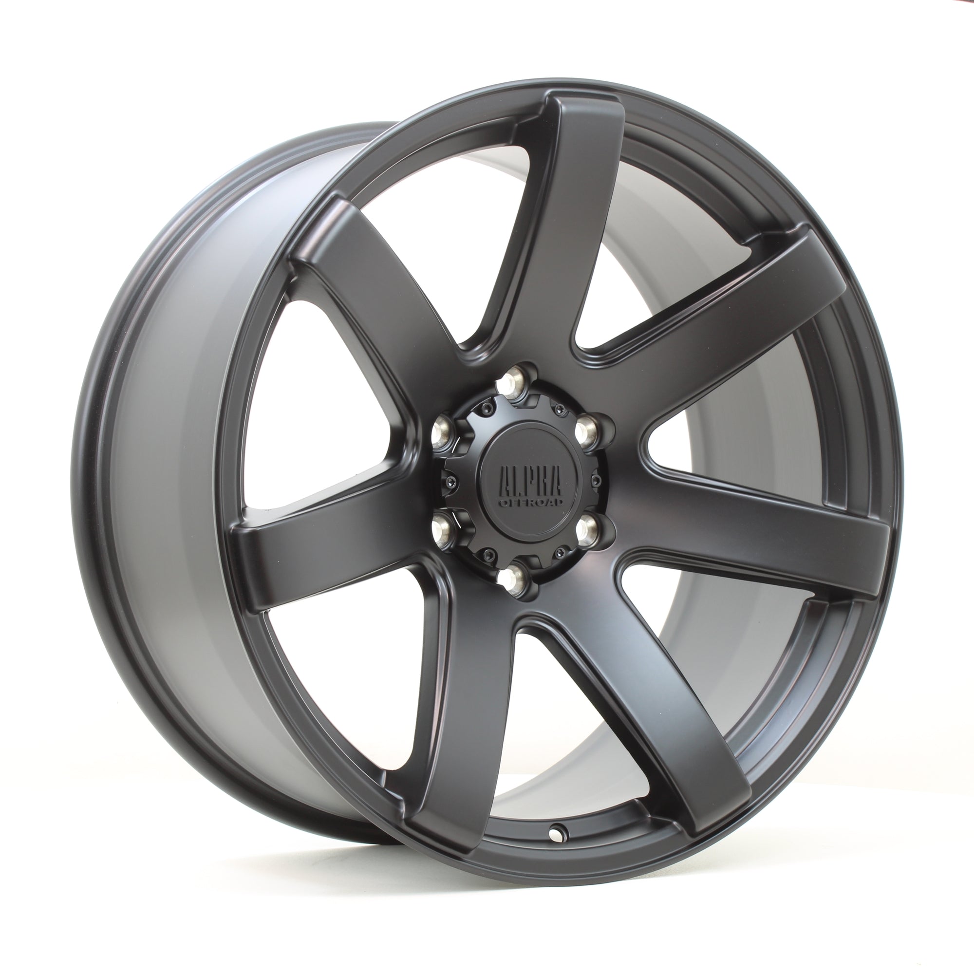 Alpha Offroad Gauntlet 20X9 Single Wheel Black