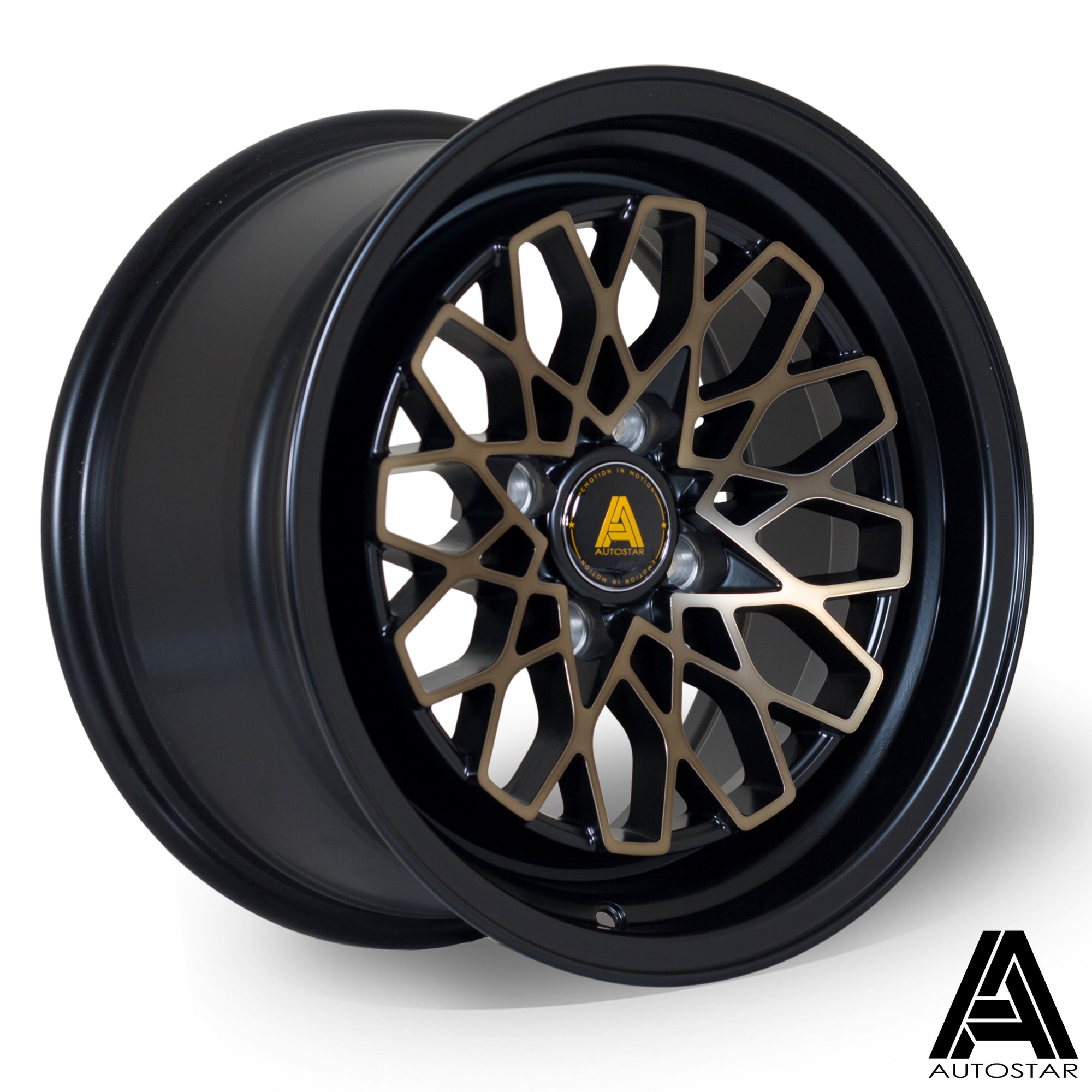 Autostar Geo 15X8 Single Wheel Black