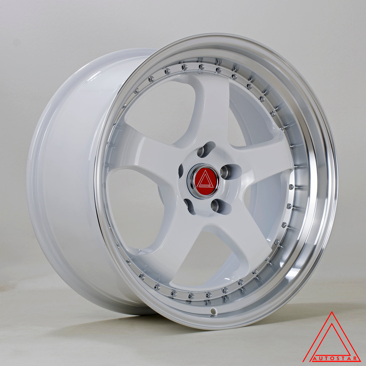 Autostar GT5R 19X9.5 Single Wheel White