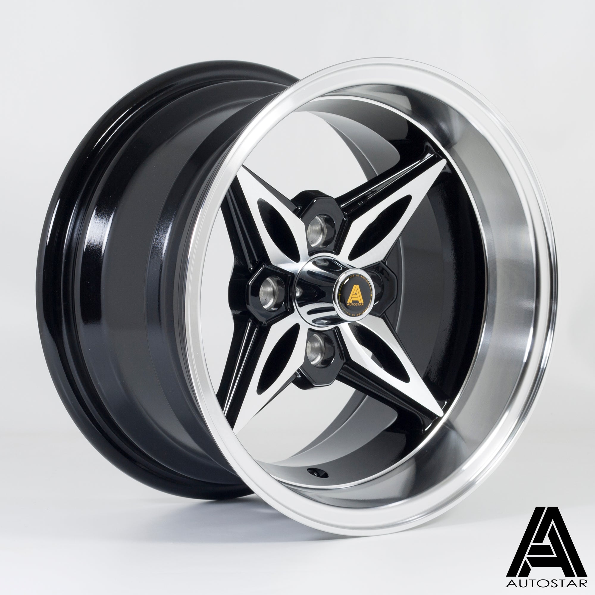 Autostar Kanji 14X8 Single Wheel Black