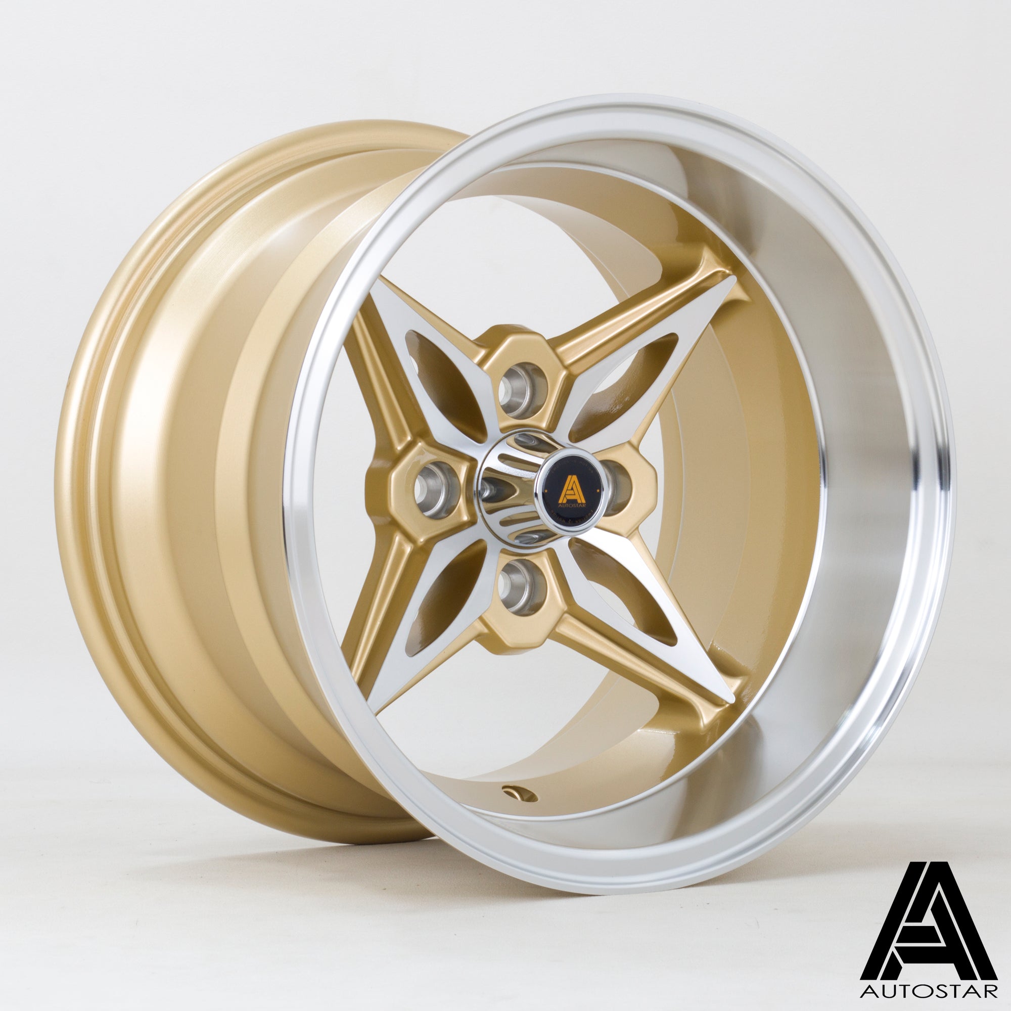 Autostar Kanji 14X9 Single Wheel Gold