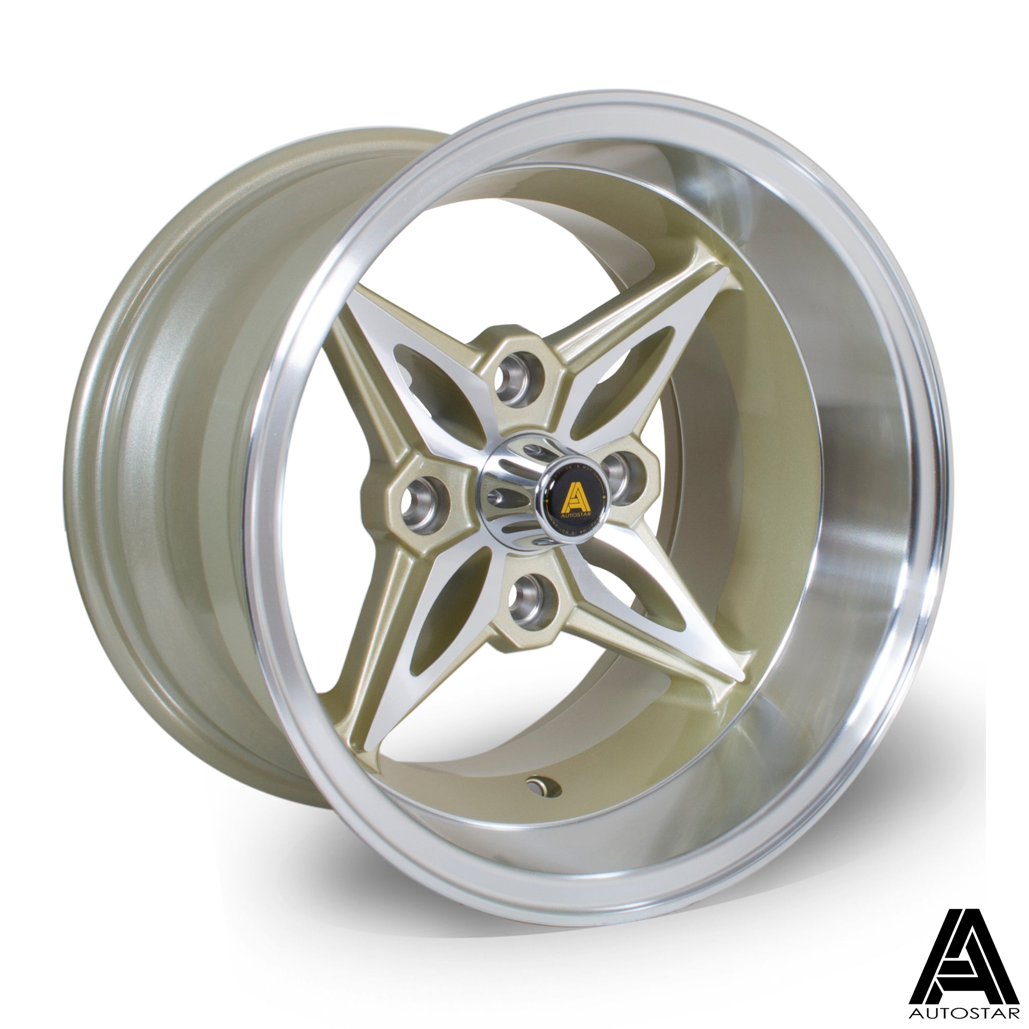 Autostar Kanji 14X9 Single Wheel Gold