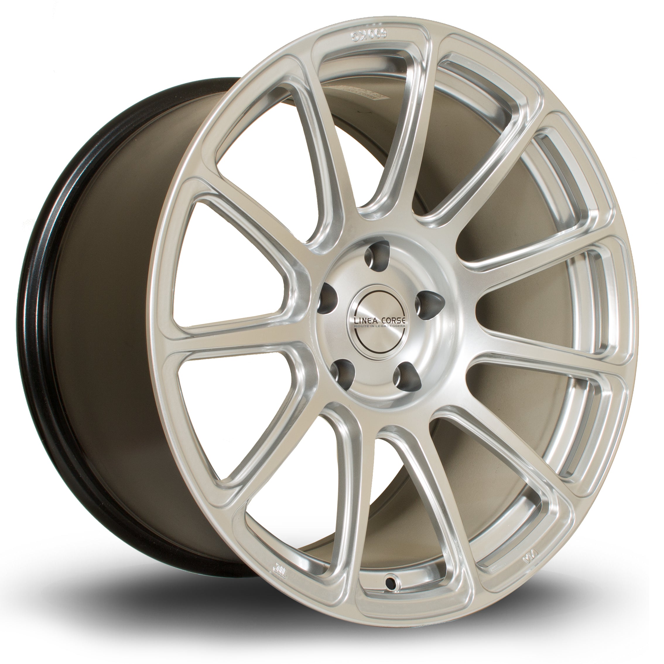 Linea Corse LC888 19X10.5 Single Wheel Silver