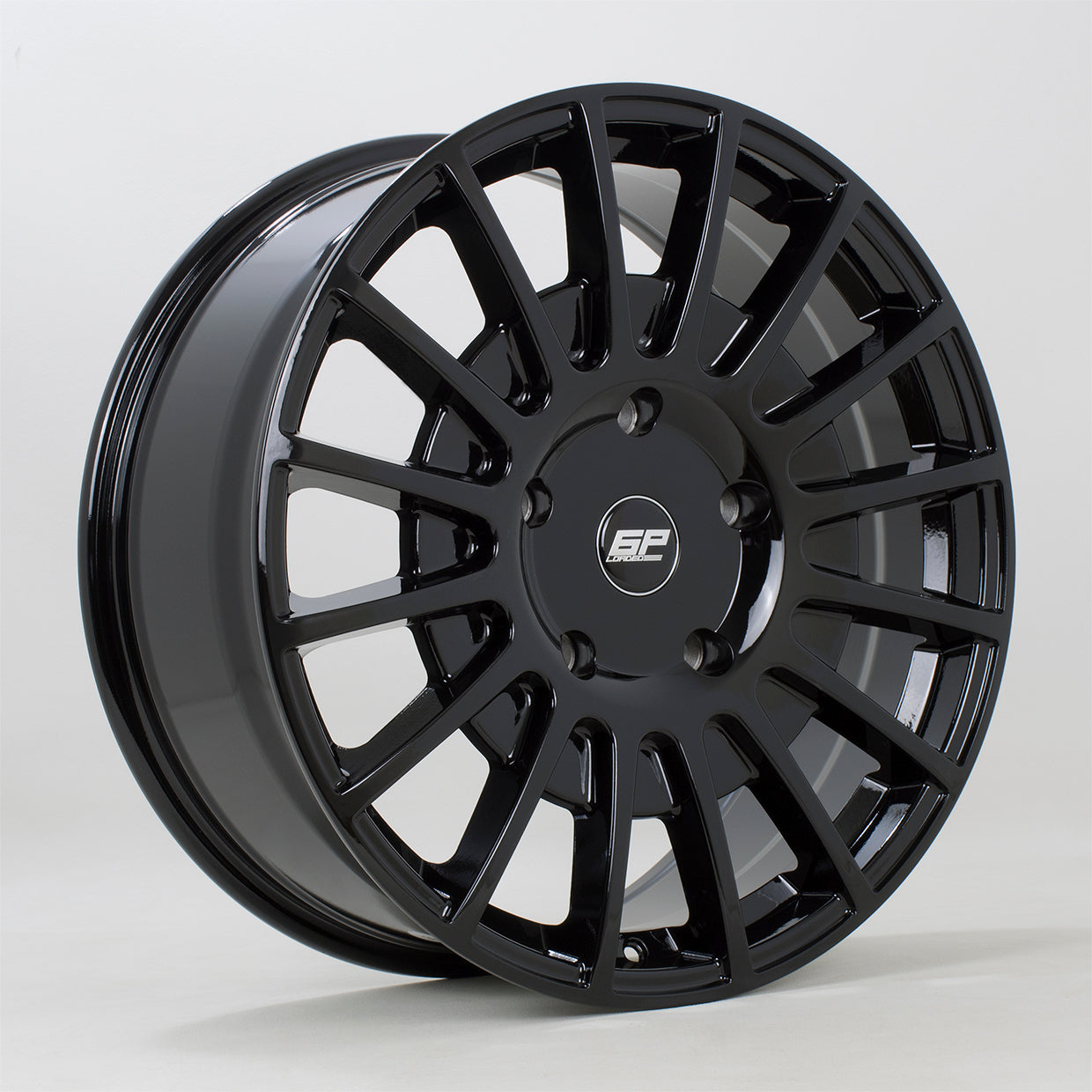 6Performance Loaded04 20X8 Single Wheel Black
