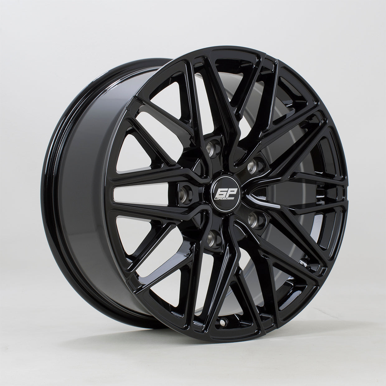6Performance Loaded 18X8 Single Wheel Black