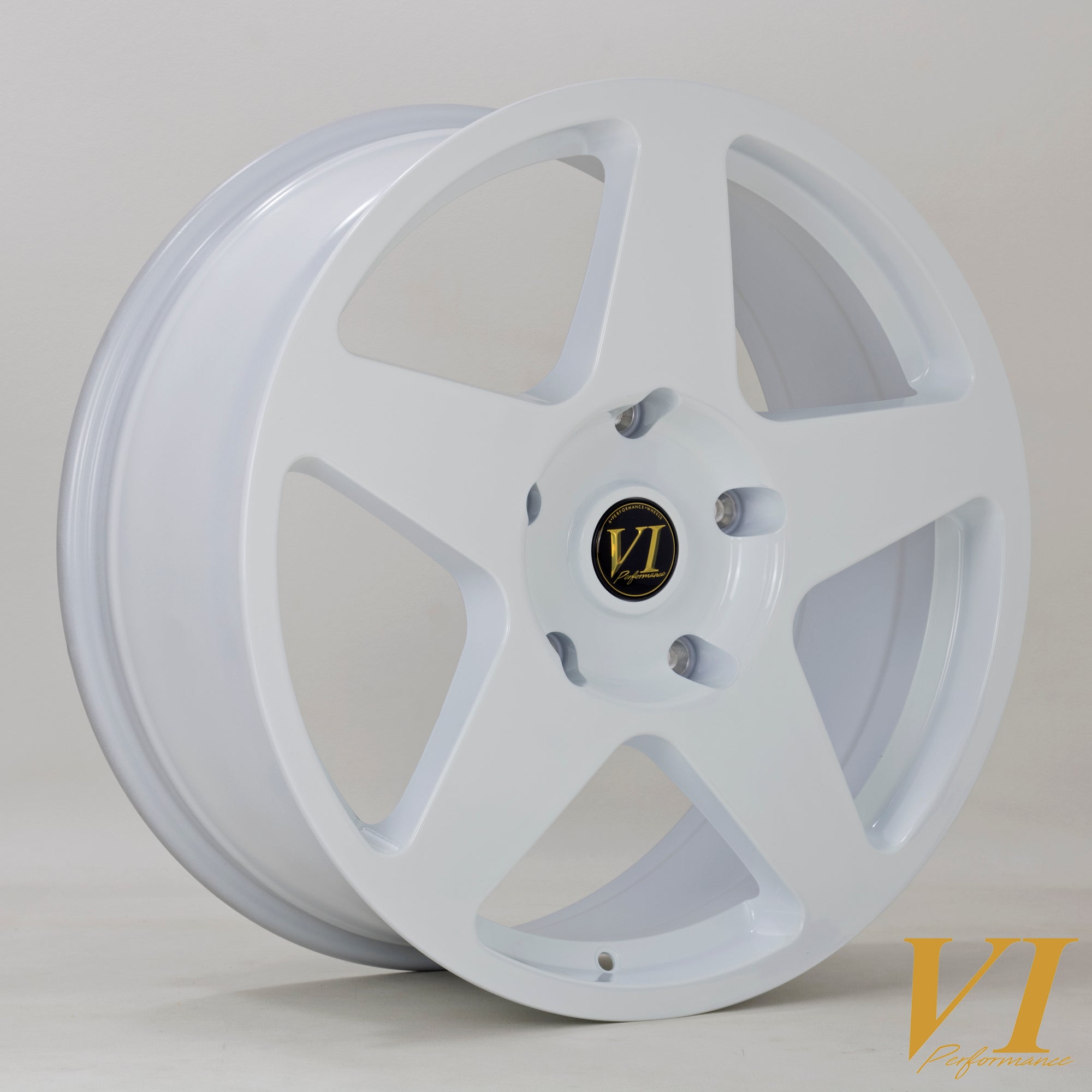 6Performance Loaded 02 20X8.5 Single Wheel White
