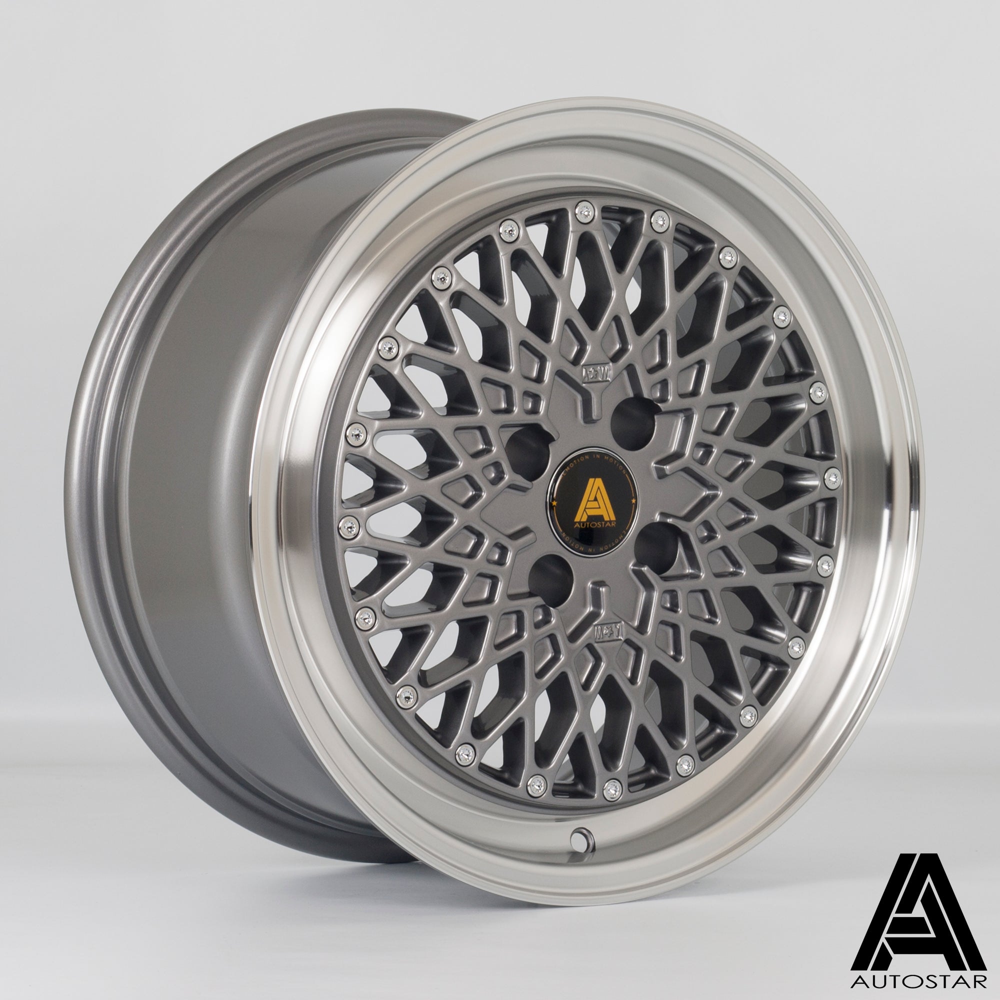 Autostar Minus 16X7.5 Single Wheel Gunmetal