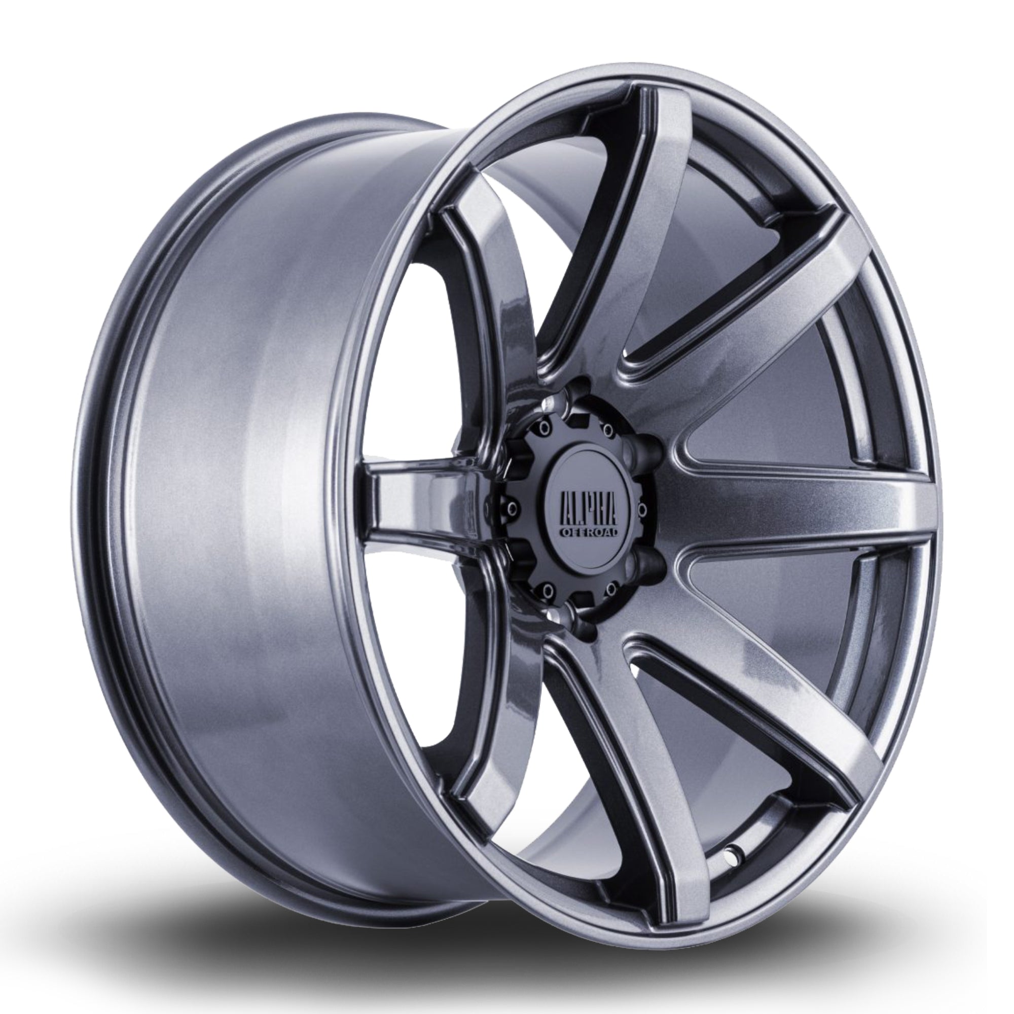 Alpha Offroad Nomad 20X9 Single Wheel Grey