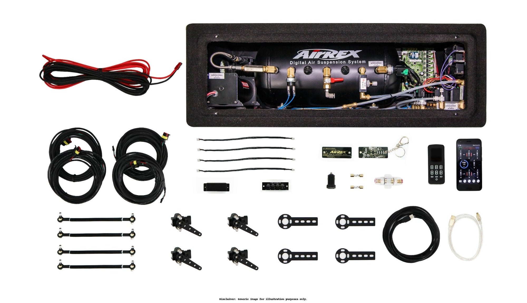 AirRex Air Ride Management - Version 2 - Height Sensor based (Management 2)
