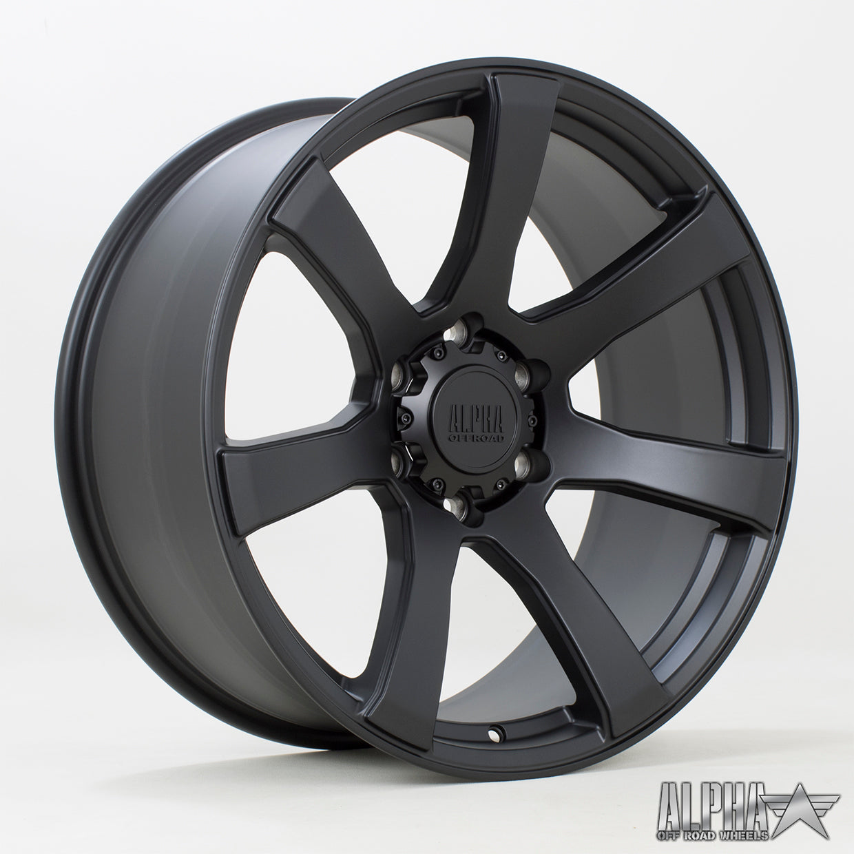 Alpha Offroad RIOT 20X9 Single Wheel Black