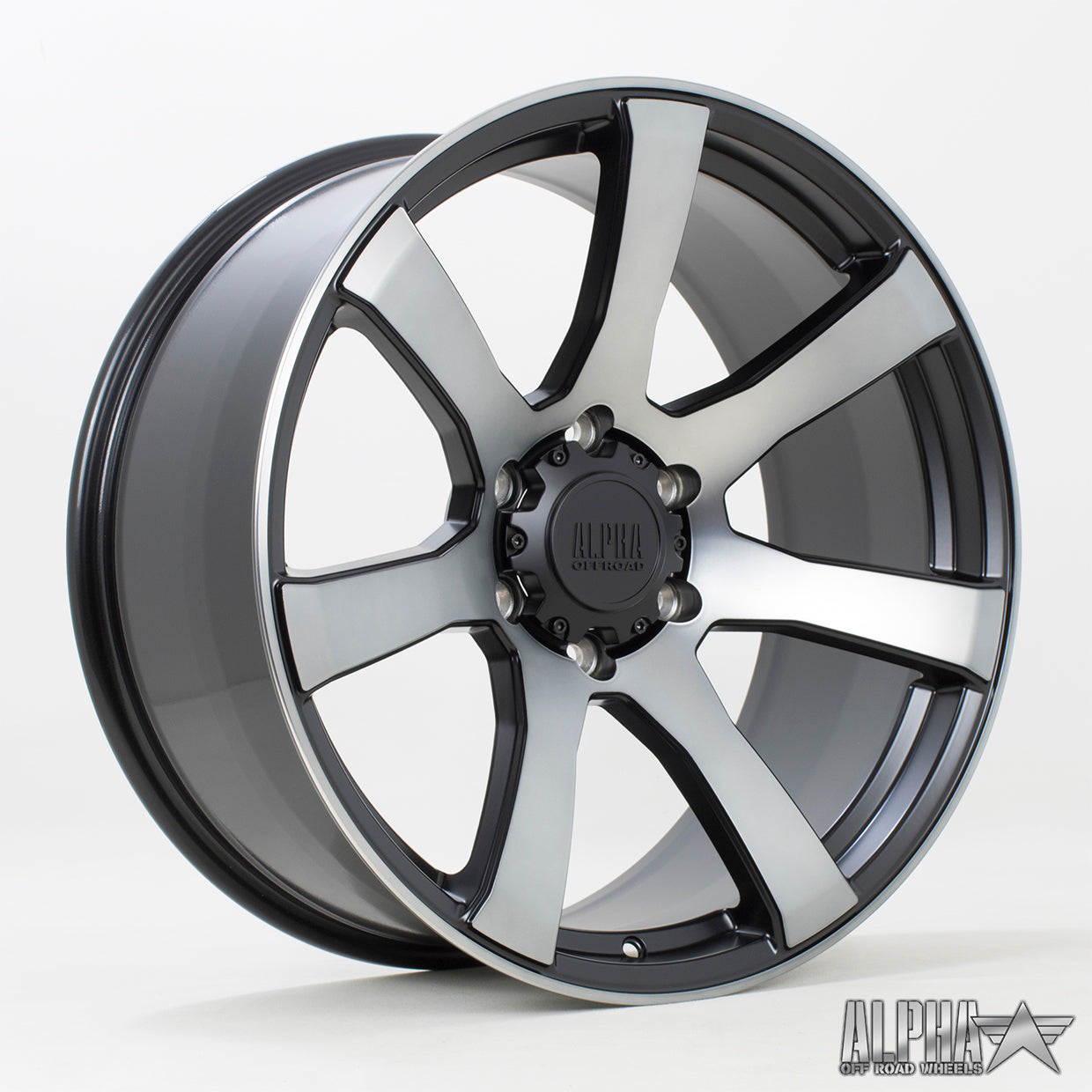 Alpha Offroad RIOT 20X9 Single Wheel Black