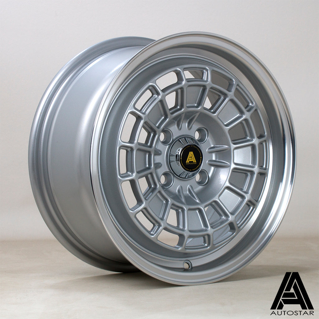 Autostar Roulette 15X7 Single Wheel Silver