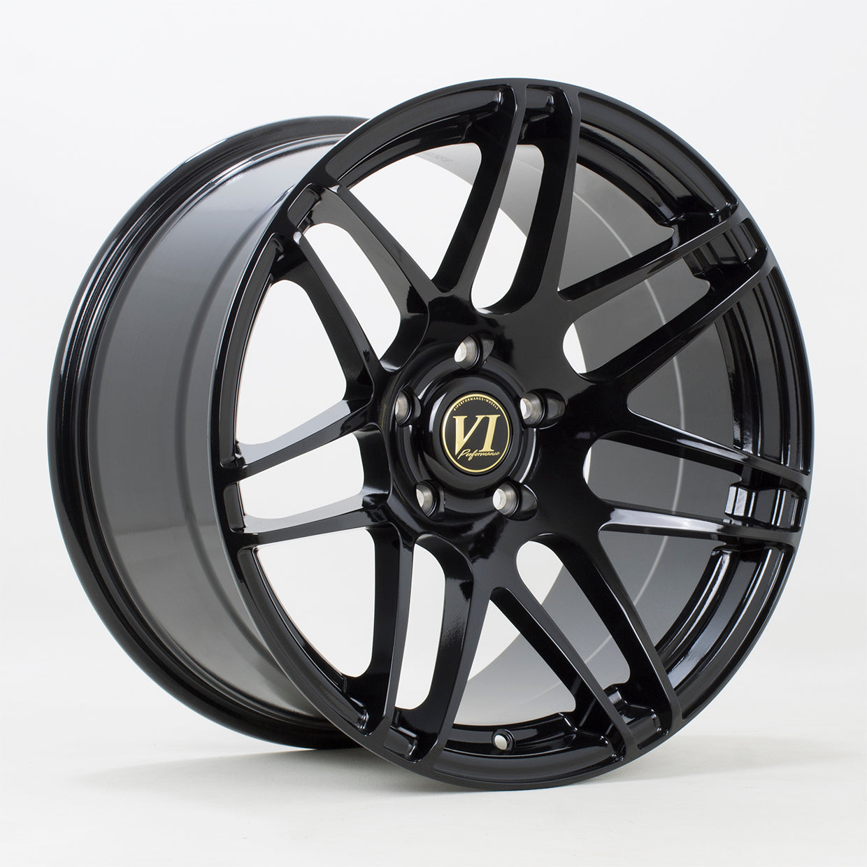 6Performance RS9 18X10 Single Wheel Black