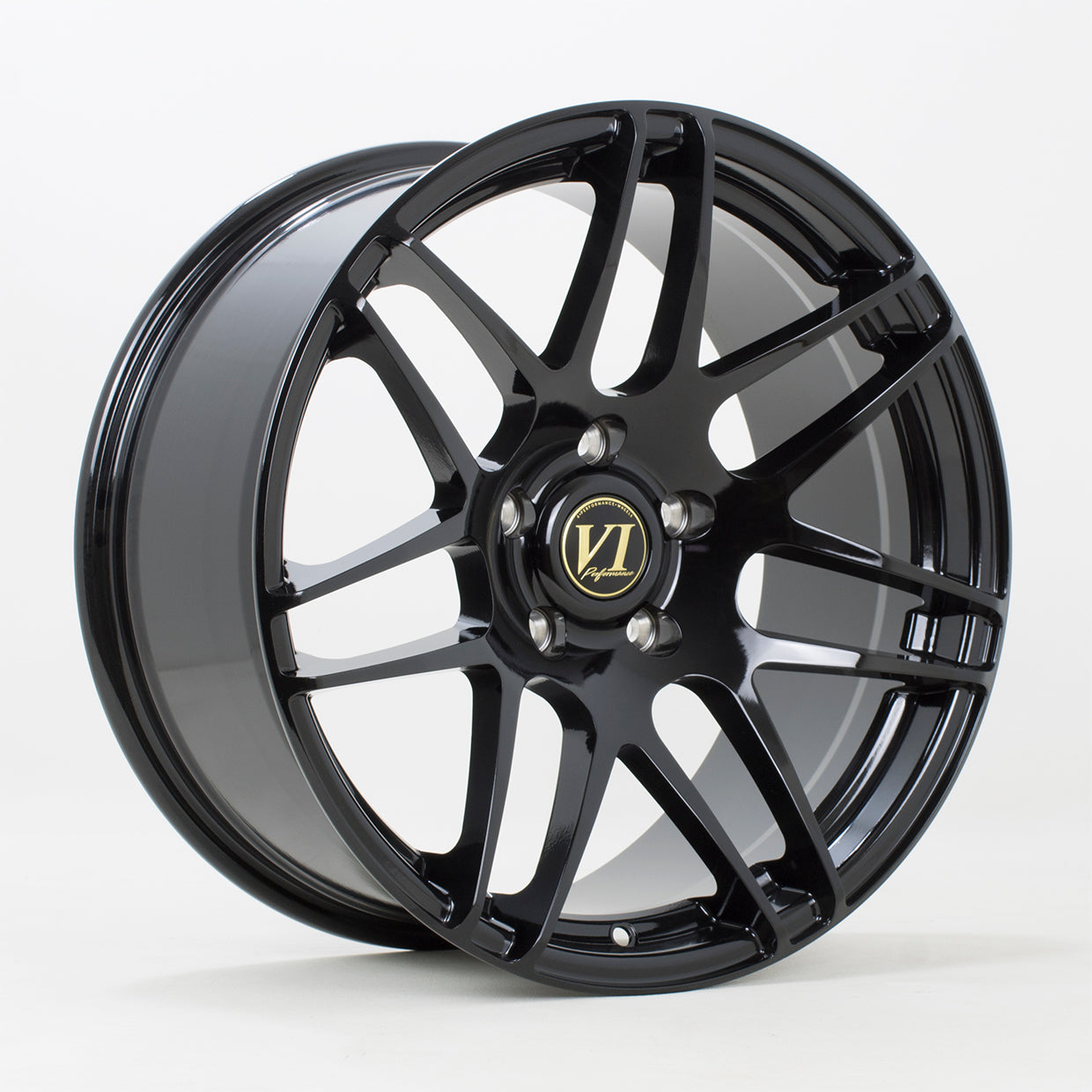 6Performance RS9 18X8.5 Single Wheel Black