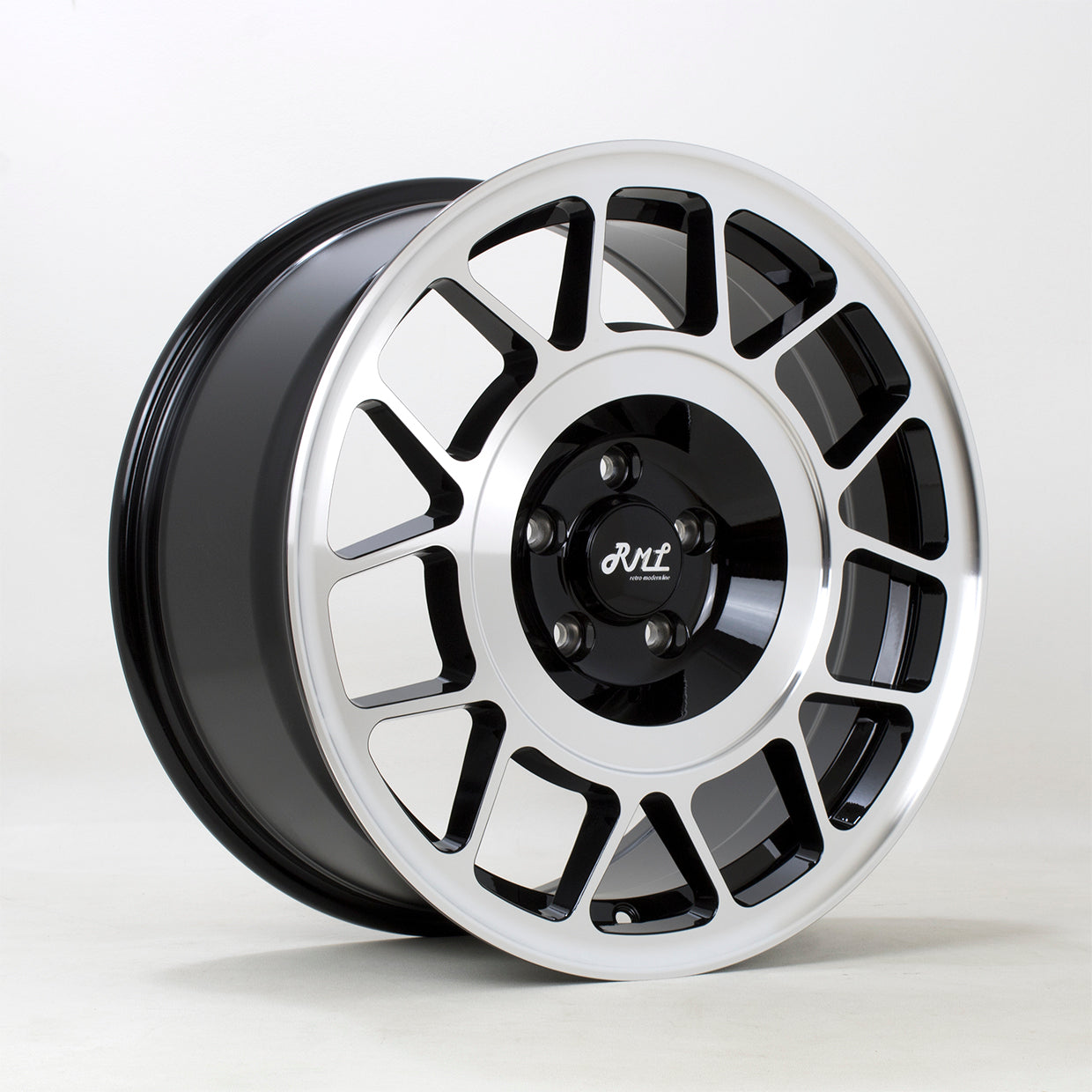 RML Wheels Snowflake 18X8.5 Single Wheel Black