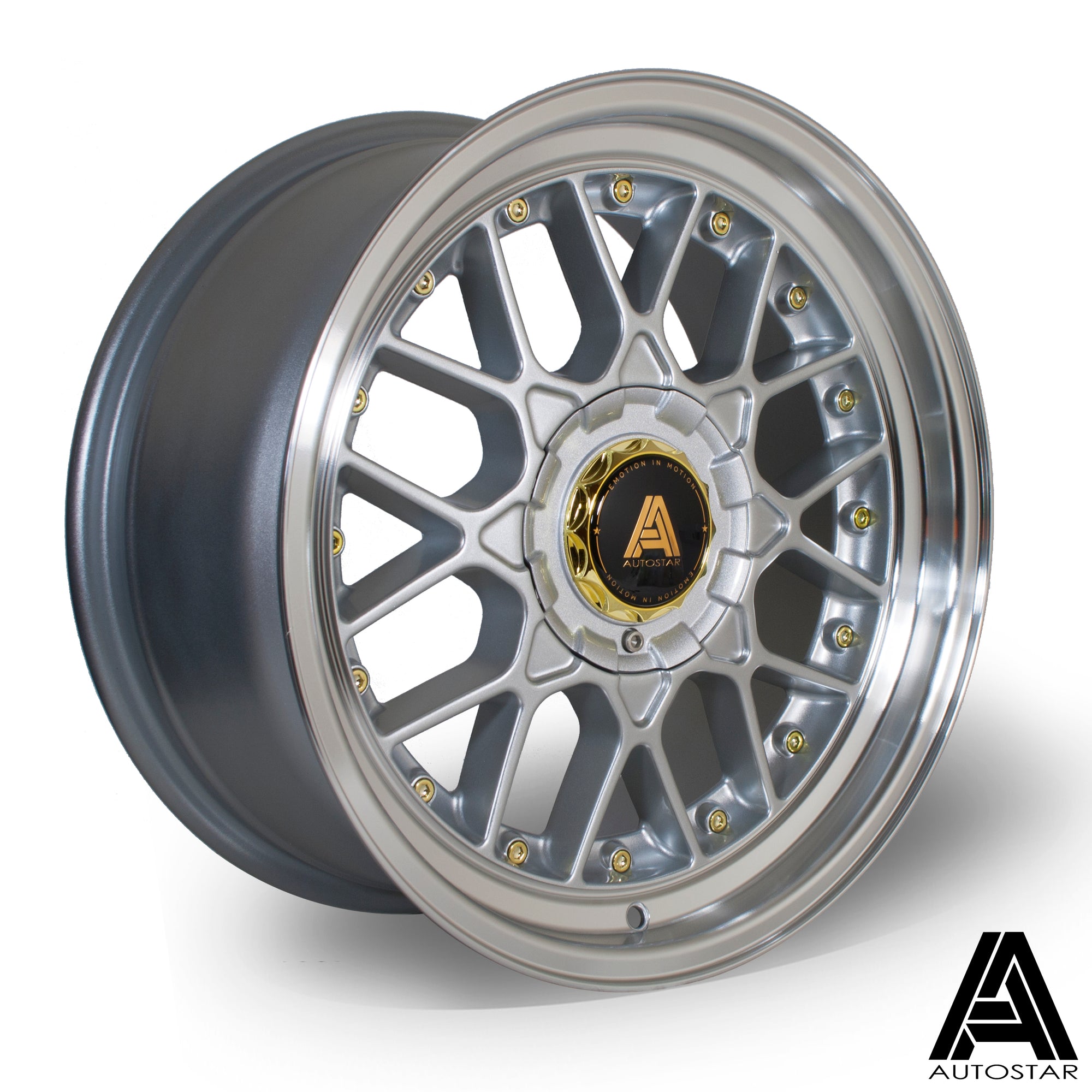 Autostar Sprint 17X8 Single Wheel Silver