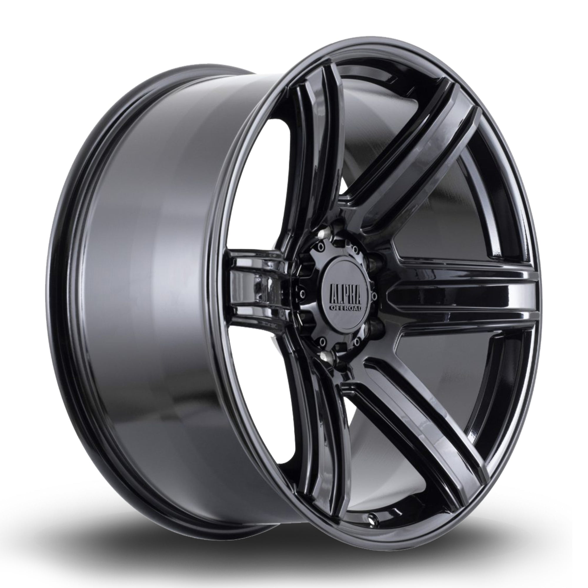 Alpha Offroad Surge 20X9 Single Wheel Black