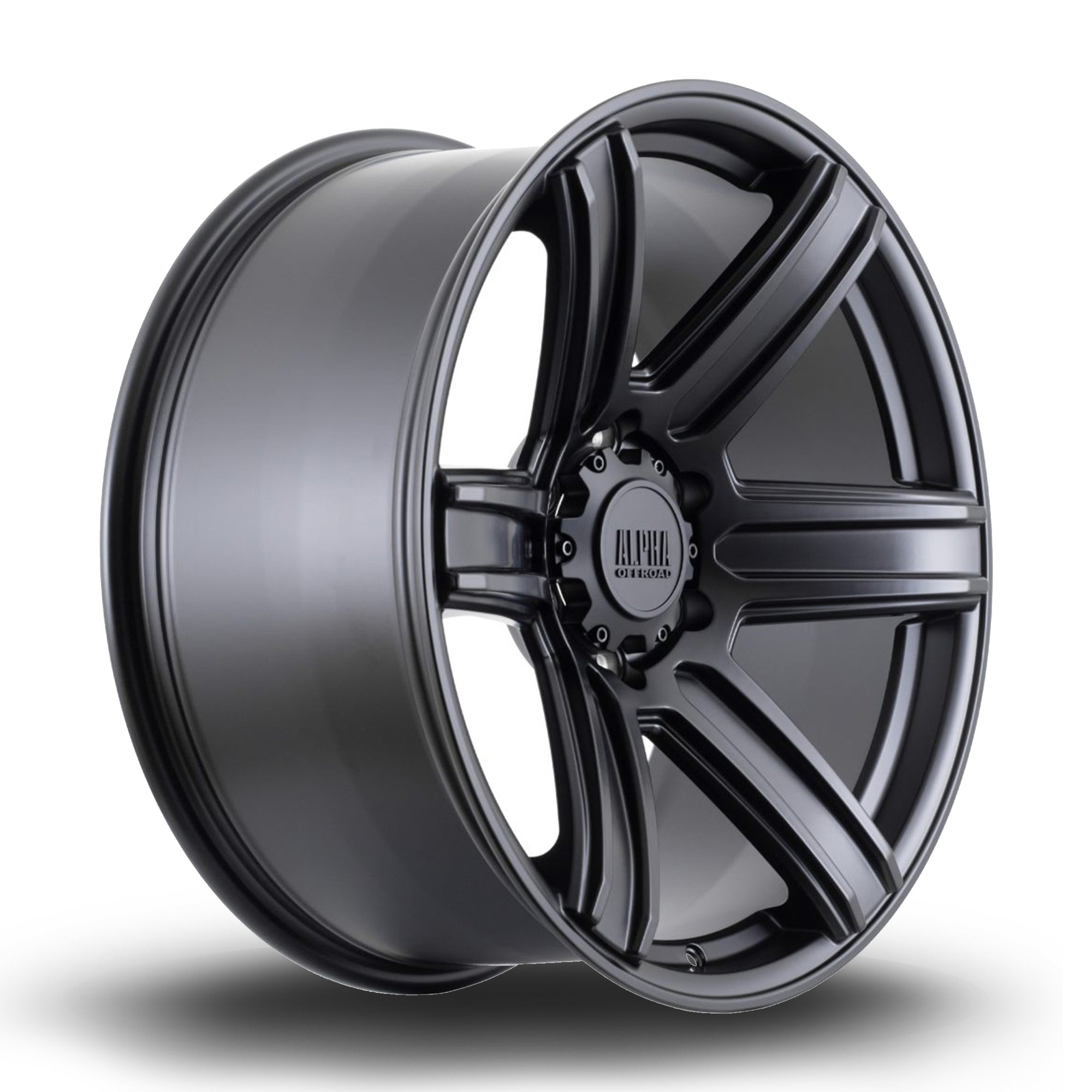 Alpha Offroad Surge 20X9 Single Wheel Black