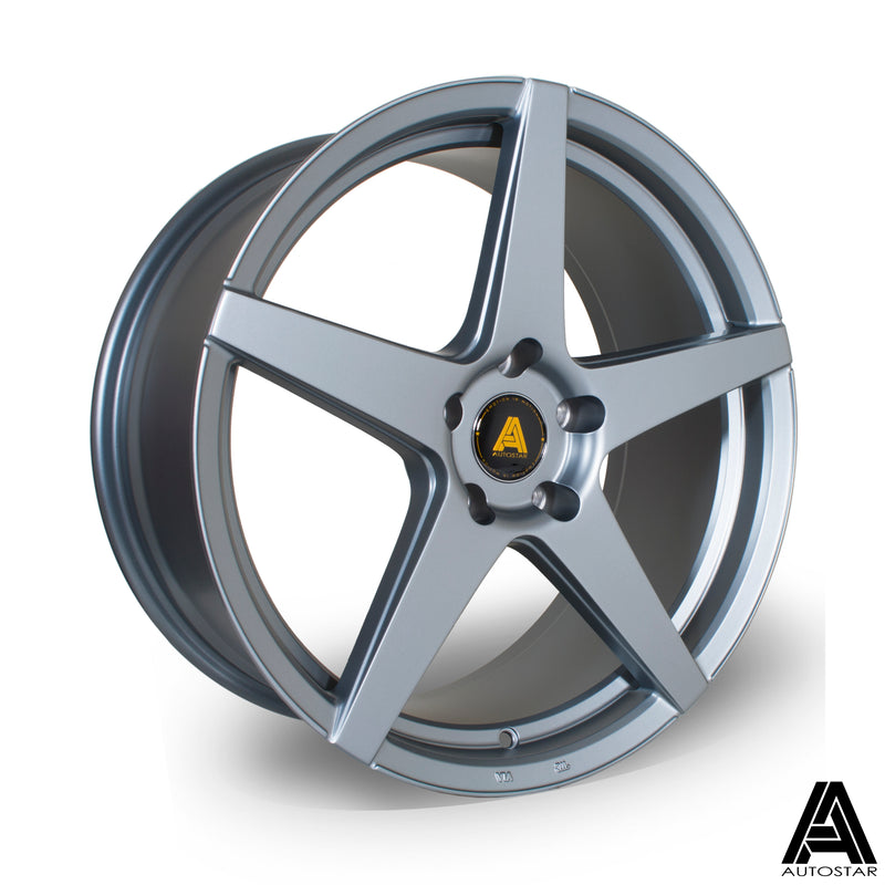 Autostar Chicane, 19 x 8.5 inch, 5x120 PCD, ET35, FGunmetal, Single Wheel