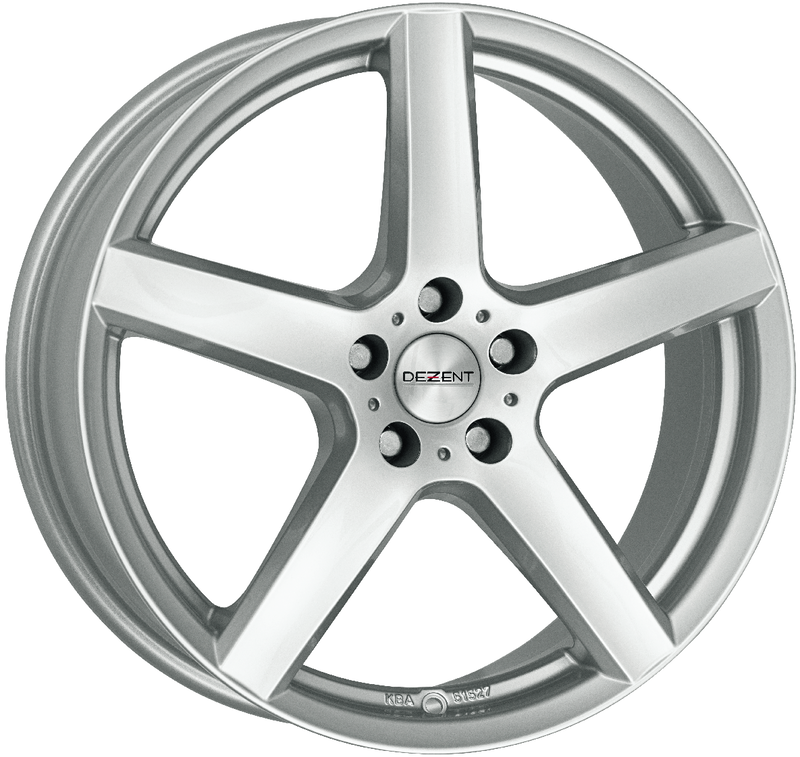 Dezent - TY 7.5x18 (Silver) 5x108 PCD, Single Wheel