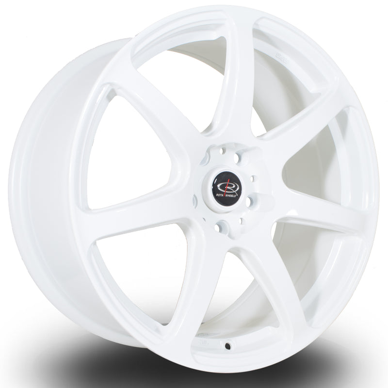Rota ProR, 18 x 8.5 inch, 5x114 PCD, ET44, White, Single Wheel