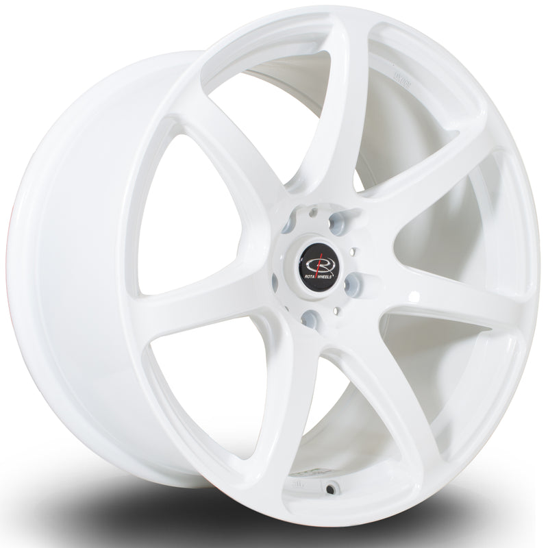 Rota ProR, 18 x 9.5 inch, 5x114 PCD, ET30, White, Single Wheel