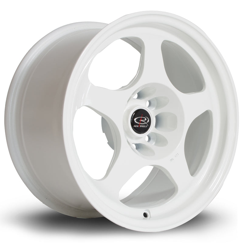 Rota Slip, 15 x 8 inch, 4x100 PCD, ET20, White, Single Wheel